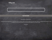 Tablet Screenshot of klikq.com